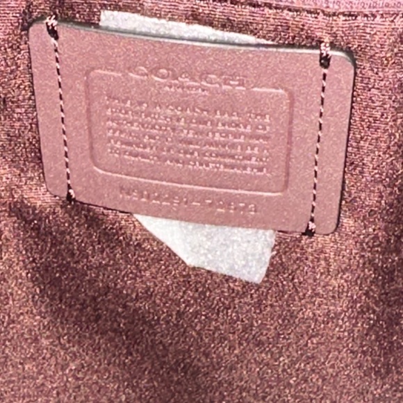 Black reversible Tote Bag Coach City Tote New without tags - Picture 4 of 9